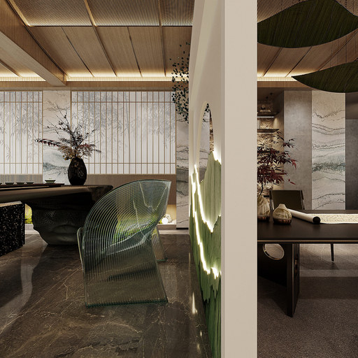 办公室工作室茶区